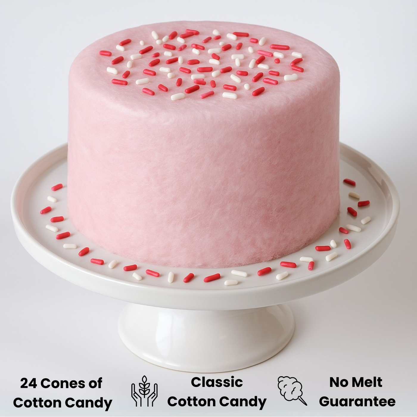 Classic Cotton Candy Cake