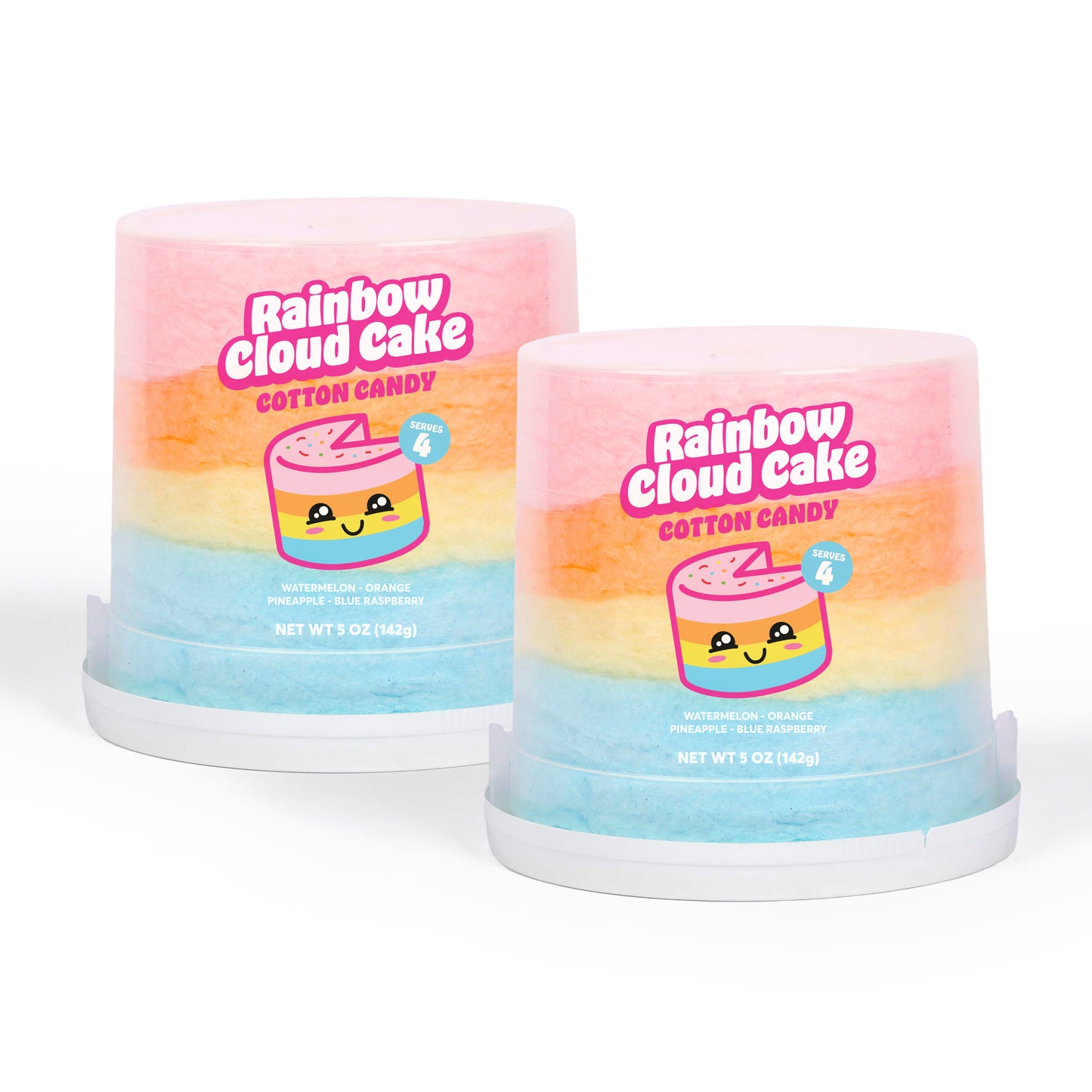 Mini Rainbow Cloud Cake