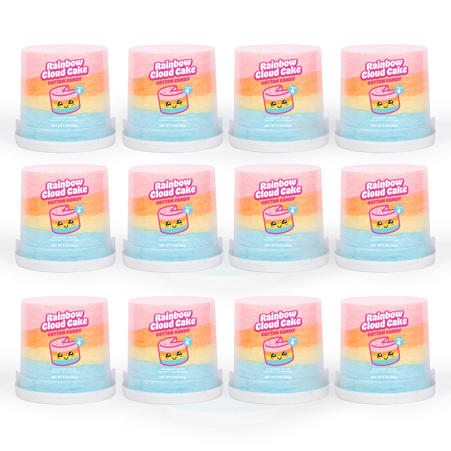 Mini Rainbow Cloud Cake