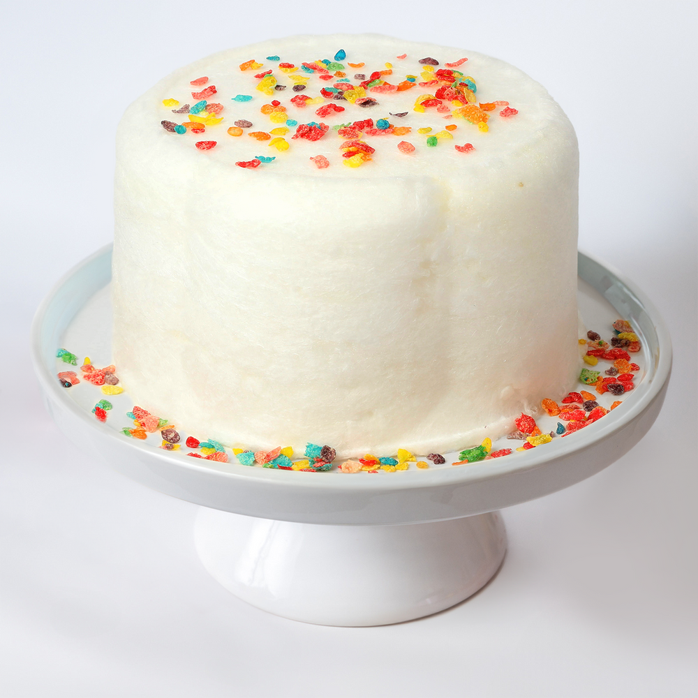 Fruity Cereal Cloud Cake