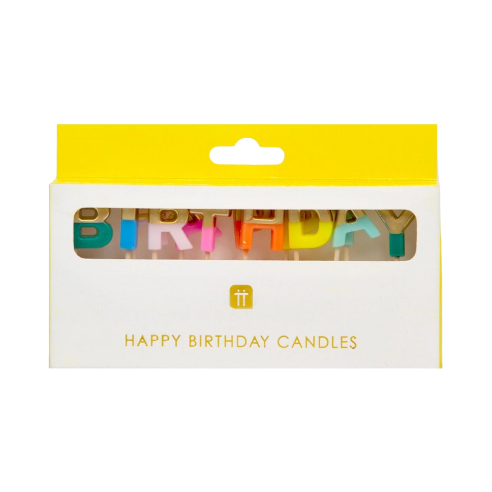 Happy Birthday Candles