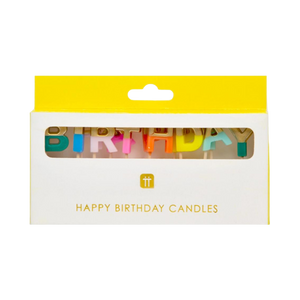 Happy Birthday Candles